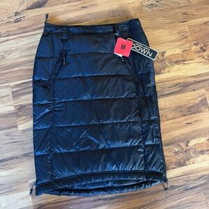 32 Degrees Women's Black Puffer Skirt